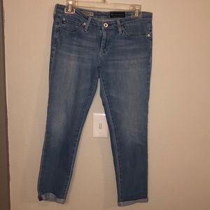 Adriano Goldschmied Cigarette Crop Roll-Up